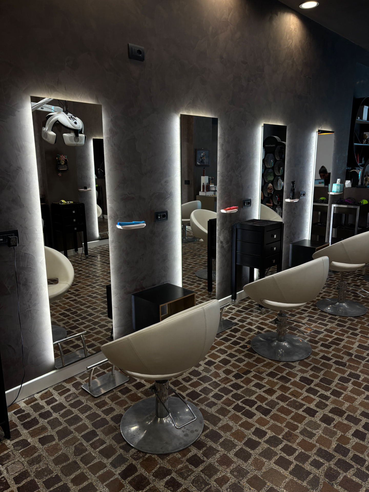 Interno del salone NEWME a Roma
