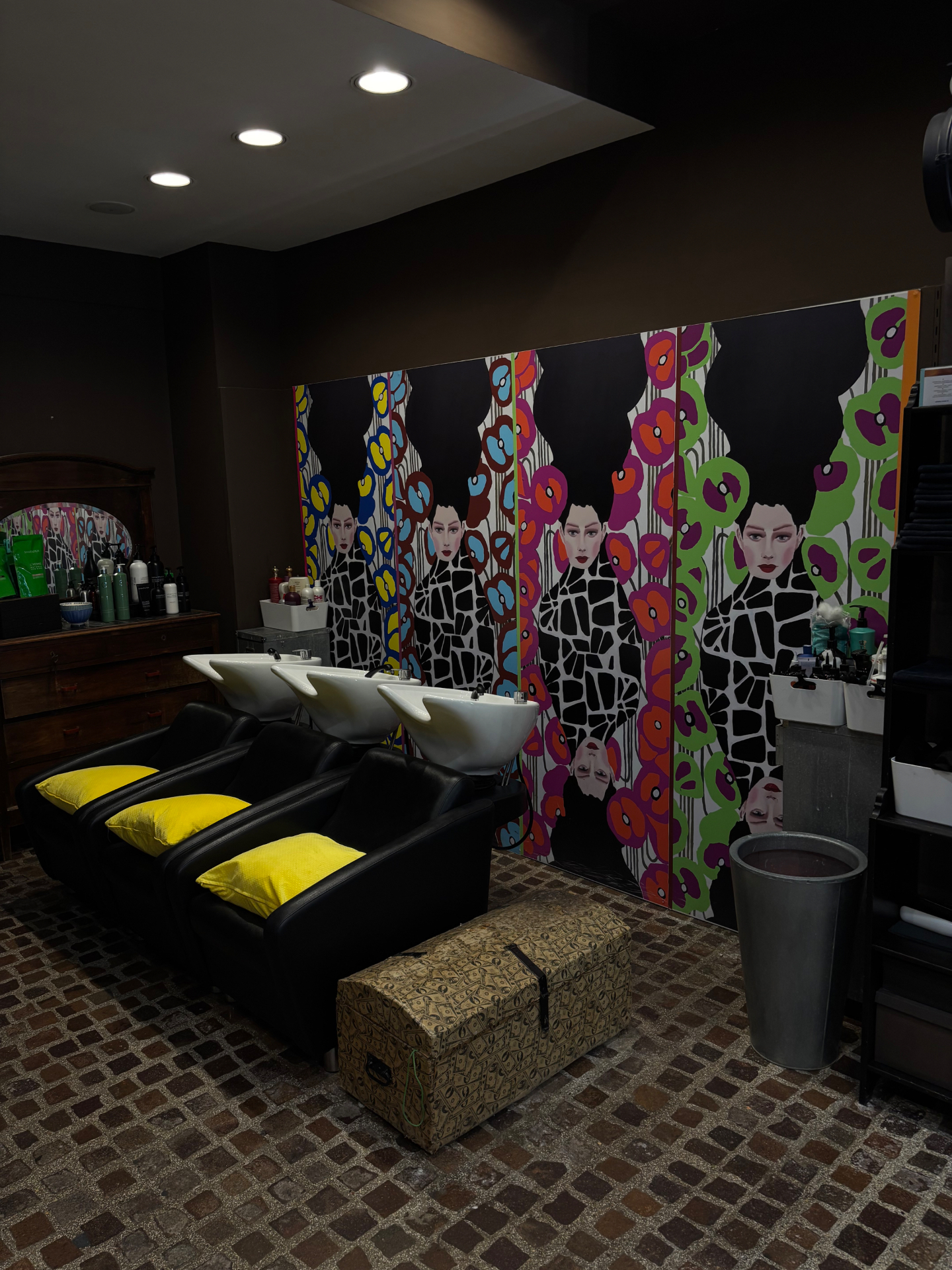 Interno del salone NEWME